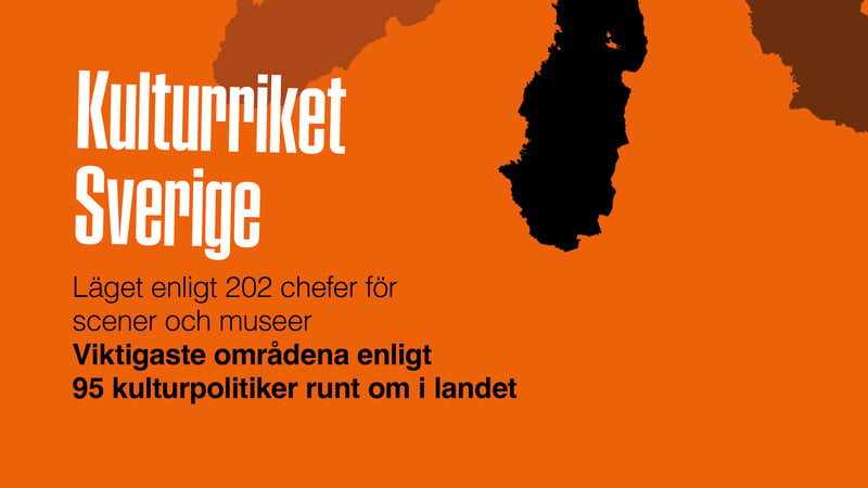 Enighet kring kulturens samhällsroll – men ekonomin urholkas