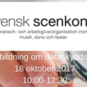 Webinarium dataskyddsförordningen logga